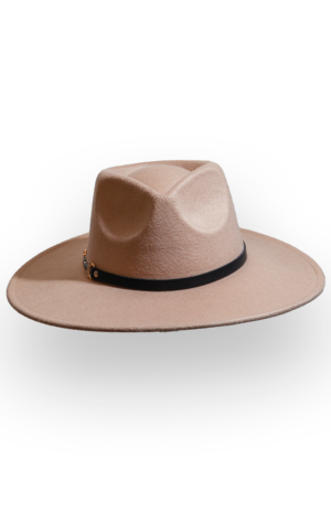 Sombrero Fedora de fieltro de lana