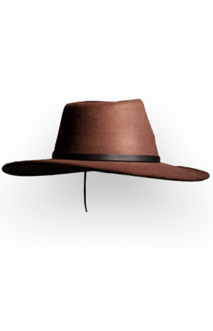 Sombrero Fedora de fieltro de lana hombre